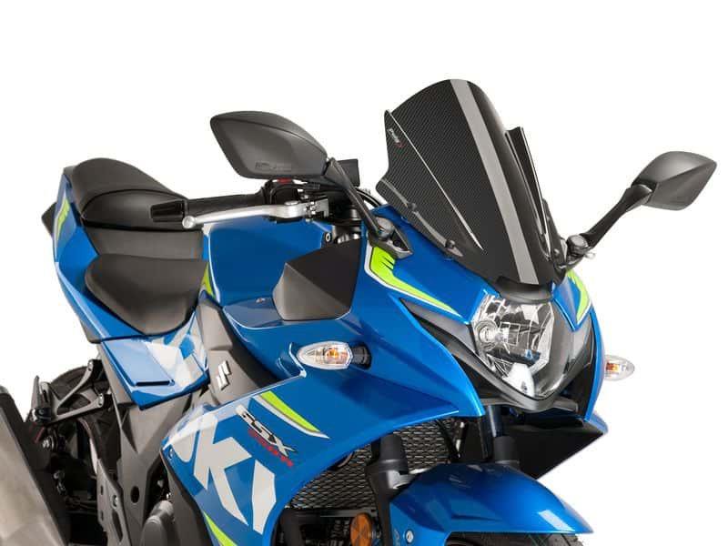 PUIG Racing Screen Carbon Look for Suzuki GSX R 250 17-19 9722C