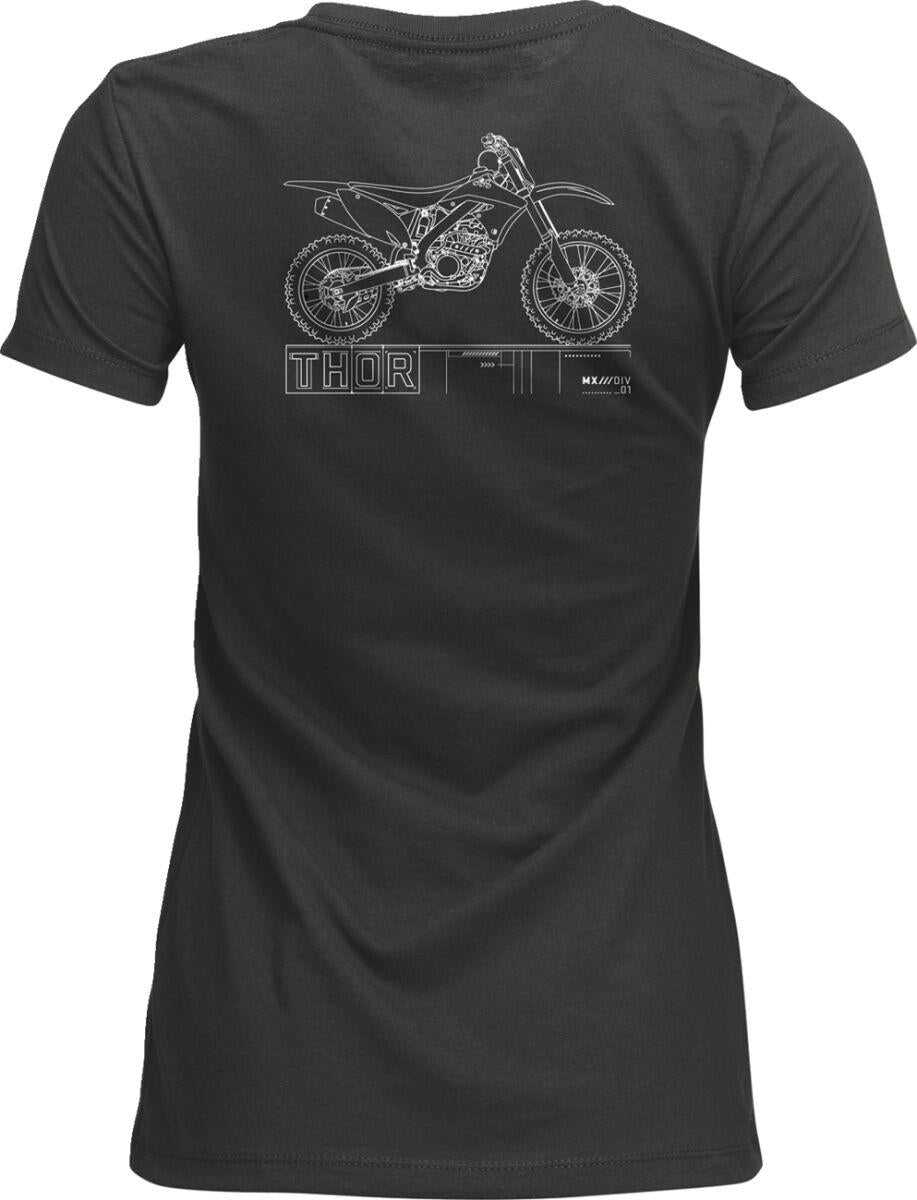 THOR Women's Blueprint T-Shirt Black