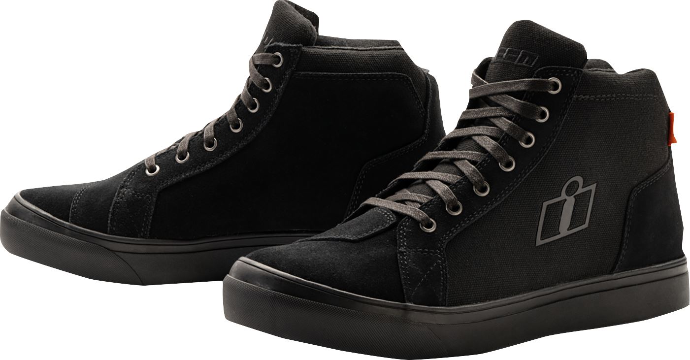 ICON Carga CE™ Motorcycle Boots Stealth 2024 Model