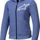 ALPINESTARS Stella Chrome v2 Sport Hoodie Blue