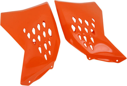 UFO RADIATOR COVERS KTM SX/SX-F/EXC ORANGE KT04016-127