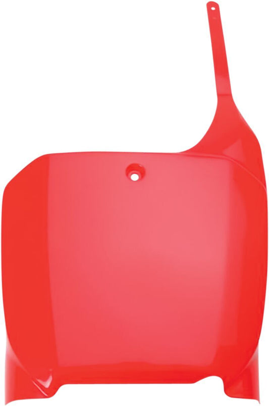 UFO FRONT NUMBER PLATE HONDA CR125/250/CRF450 CRF-RED HO03666070