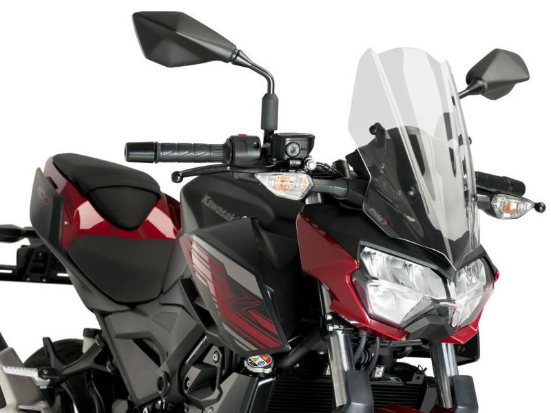 PUIG New Generation Sport Screen Clear for Kawasaki Z400 19-24 3548W