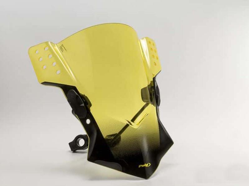 PUIG Rafale Screen Yellow for Yamaha MT-07/MT-09/MT-10 14-24 6894G