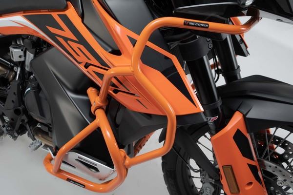 SW MOTECH Upper Crash Bar Orange KTM 790 Adv/R E 890 Adv/R SBL.04.521.10100/EB