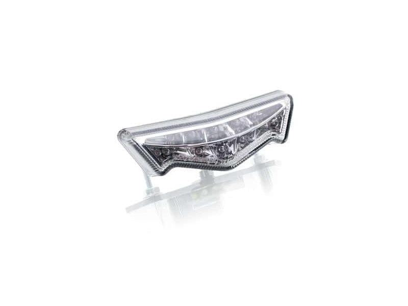 PUIG Standard Oval Brake Light 85 x 22mm Clear Universal 6073W