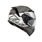 PREMIER HELMETS Devil Carbon Gray/White Motorcycle Helmet