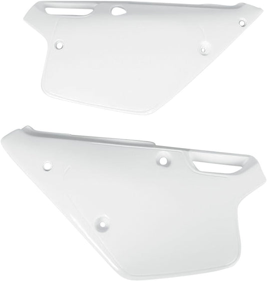 UFO SIDE PANELS YAMAHA YZ125/250: WHITE YA02834-046