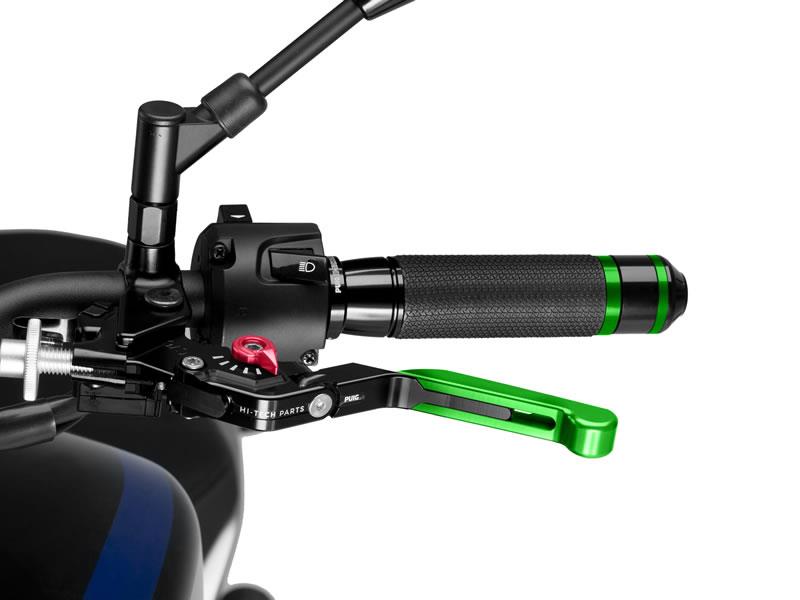 Puig Extendable Folding V3 Clutch (Green Extender With Blue Selector) Red 3769F