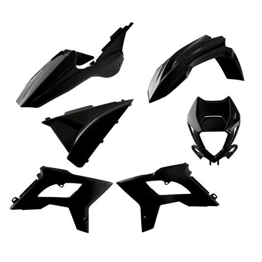 Polisport Body Kit Restyling For Beta RR 300 2018-2019 Black ABS Plastic 91077