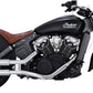 Vance & Hines Twin Slash 3" Slip-On Mufflers Chrome For HD Scout 60 15-24 18323