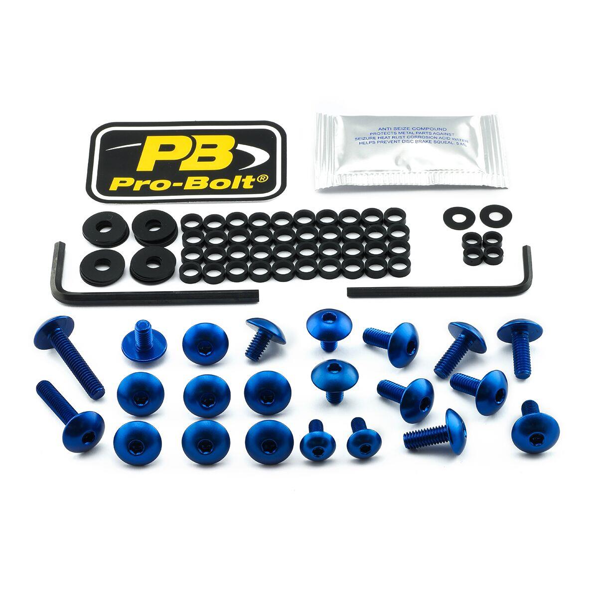 Pro Bolt Fairing Bolt Kit For Kawasaki Z 900 RS 2018-2024 FKA430B