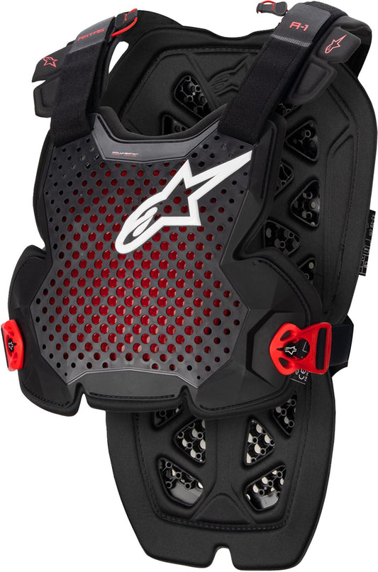 Alpinestars A-1 Pro Chest Guard Roost Black Red