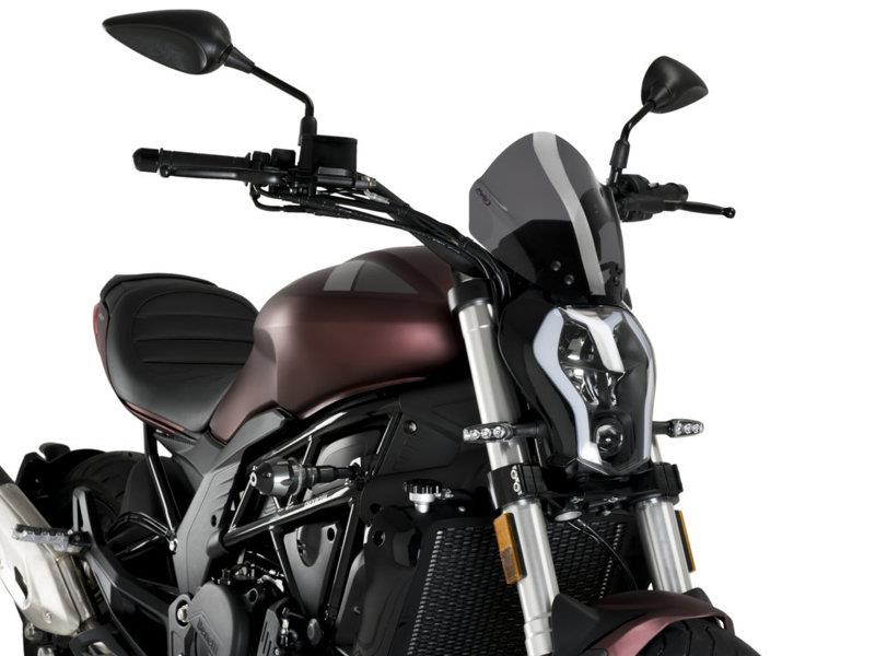 PUIG New Generation Sport Screen Dark Smoke for Benelli 502 Cruiser 19-25 3690F
