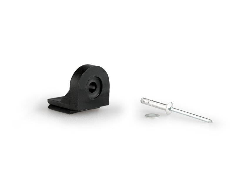 PUIG Square Hinge For Maxi Box Black Universal 9851N
