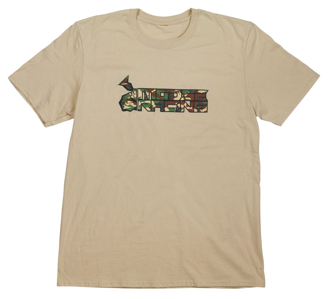 Moose Racing T-Shirt Camo Tan 24 Model