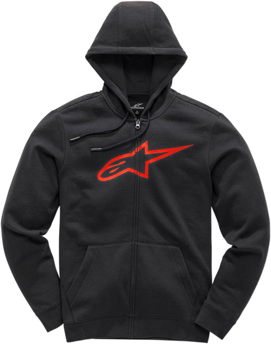 Alpinestars Ageless 2 Zip Hoodie Black Red