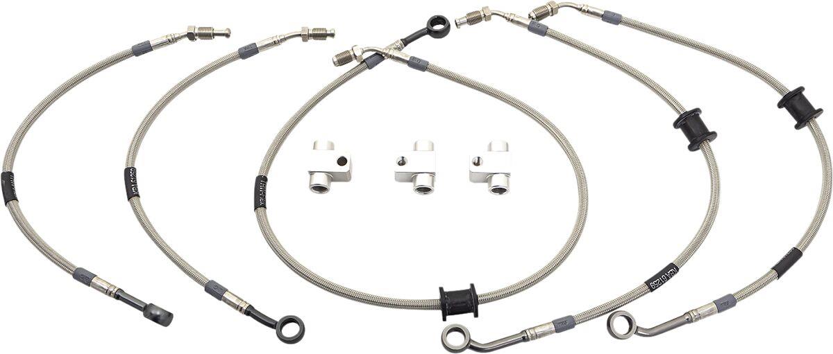 Trw Brake Line For Yamaha MT-10 SP 2017-2021 Stainless Steel MCH698V5