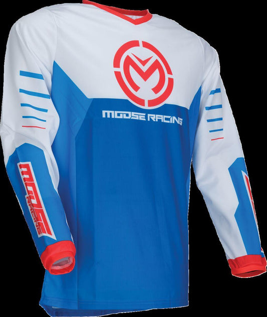 Moose Racing Jersey Qualifier Red/White/Blue