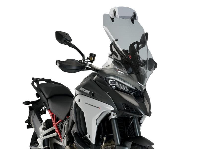 Puig Touring Screen With Extender Light Smoke 21518N