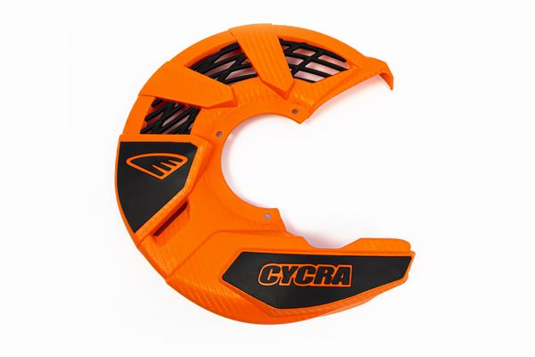 Cycra Tri-Flow Disc Cover For KTM EXC-F 350 2003-2024 Orange 1CYC-1096-22