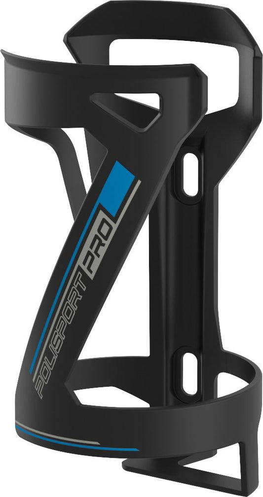 POLISPORT BICYCLE PRO Side Bottle Cage Bk/Bl 8646400002
