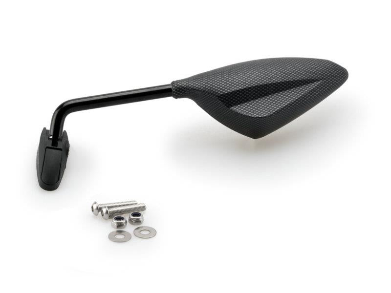 Puig RS1 Rearview Mirror LHS 70 Degree Stalk Carbon Look 7410U