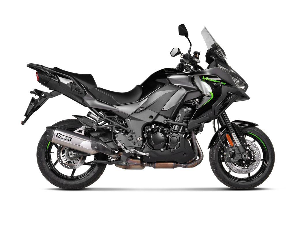 AKRAPOVIC Slip-On Line Muffler STREET TITANIUM/CARBO for KAWASAKI KLZ 1100 ABS 25-26 S-K11SO1-HGJT