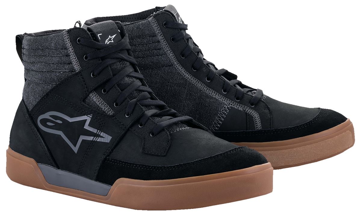 Alpinestars Ageless Motorcycle Motobike Shoes Brown Black Grey