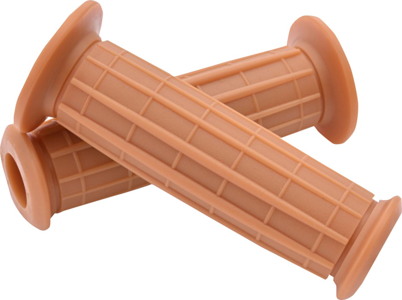 Daytona GRIPPYGRIP GGD-Vintage Grips 7/8 Open End Gum Rubber Pair 33447