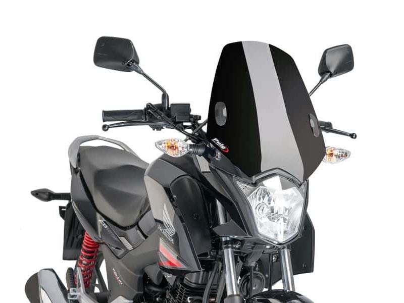 PUIG New Generation Sport Screen Black for Honda CB125 F 15-25 7726N