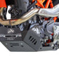 AXP Racing Adventure Skid Plate For KTM Enduro 690 R 2026 Black AX1816