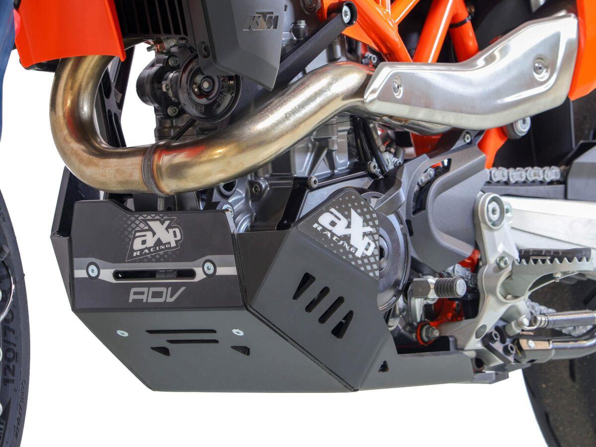 AXP Racing Adventure Skid Plate For KTM Enduro 690 R 2026 Black AX1816