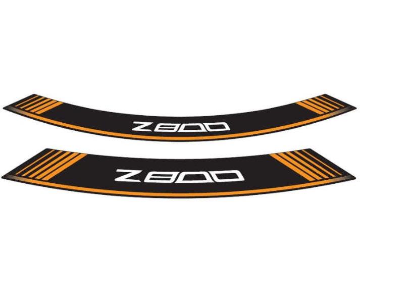Puig Wheel Rim Stickers Orange 9262V