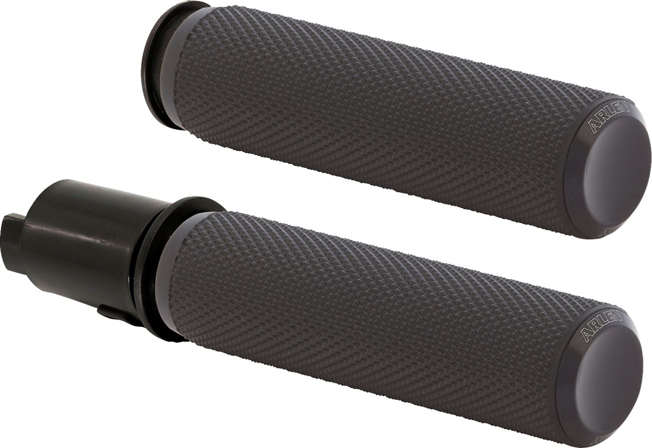 Arlen Ness Knurled Grips All Black For Harley Davidson FLHXSE 1977 23-24 500-050