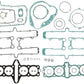 Athena Gasket Kit For Kawasaki ZR 750 80-92 P400250850700