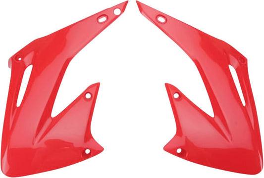UFO RADIATOR COVERS HONDA CR125/250 CRF-RED HO03689-070
