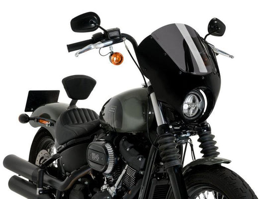 PUIG DARK NIGHT Dark Smoke for Harley Davidson Softail Street Bob FXBB 21-24 21213F