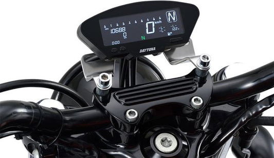 Daytona Waterproof Kit Black Housing Multifunctional Meter Speedometer 89363