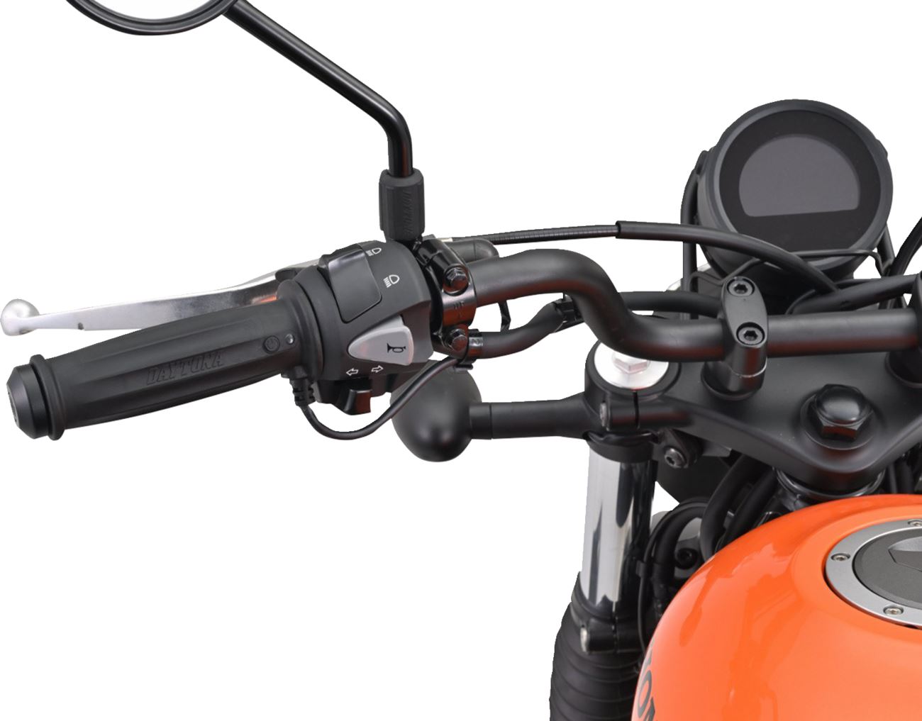 Daytona Heated Grip 7/8 Handlebar 4-Level Heat Control Black Grips 81044