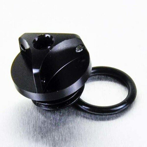 Pro Bolt Aluminium Oil Filler Caps For Kawasaki Z H2 1000 1991-2026 OFCK10BK