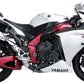 Akrapovic Slip-On Line Mufflers CF For Yamaha YZF-R1 1000 09-14 S-Y10SO10-HZC