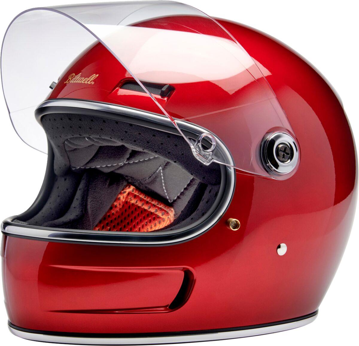 BILTWELL Gringo SV Red Motorcycle Helmet