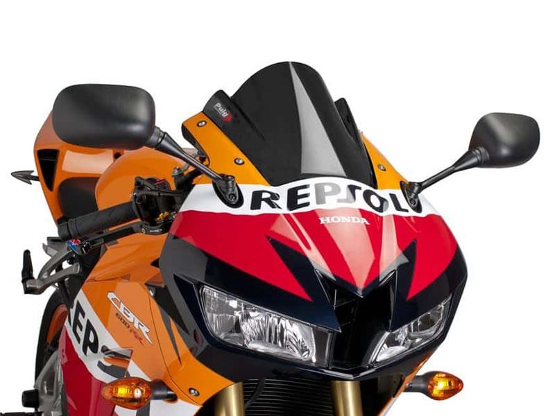 PUIG Z-Racing Screen Black for Honda CBR600 RR 13-16 6478N