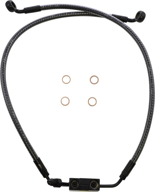 Magnum Shielding Lower Brake Line For Harley FXFBS 1868 2016-2023 AS77019