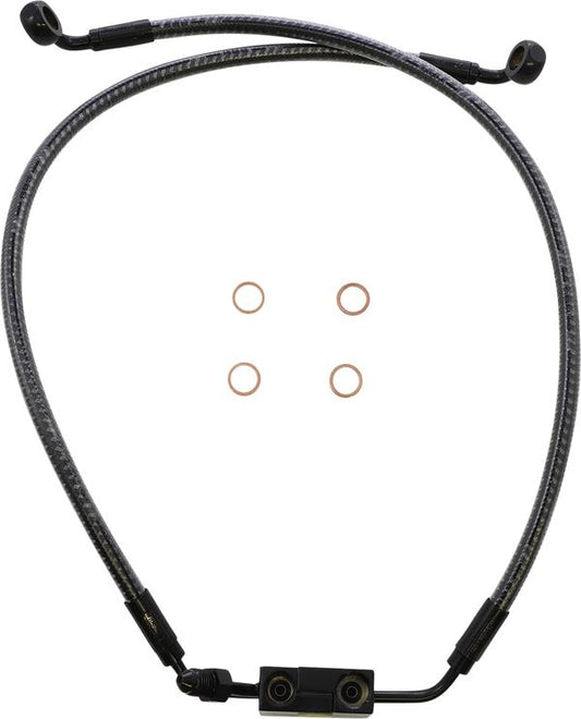 Magnum Shielding Lower Brake Line For Harley FXFBS 1868 2016-2023 AS77019