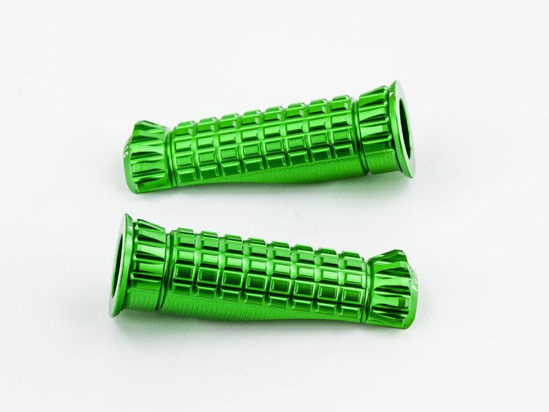 Puig R-Fighter Footpegs Green 3840C