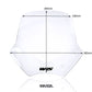 WRS Windscreen Sport BMW R1200r Clear Bm046t