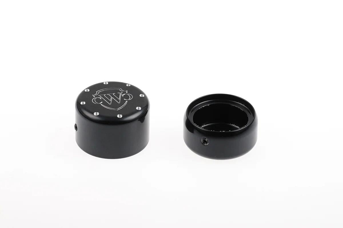 Cult Werk Axle Cover For Harley Davidson FXBR 1923 2018-2023 Black HD-BRO074