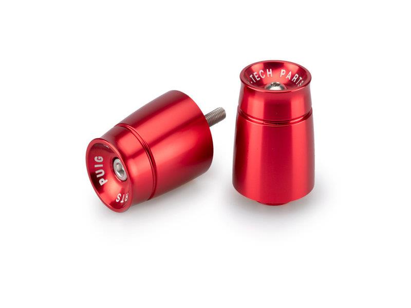 Puig Speed Bar Ends Red 6462J
